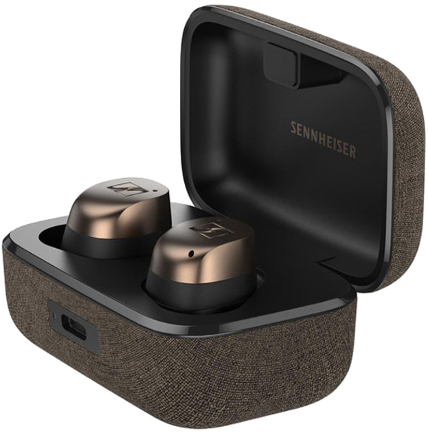 Акція на Навушники Sennheiser Momentum True Wireless 4 Black Copper (700367/S) від Rozetka