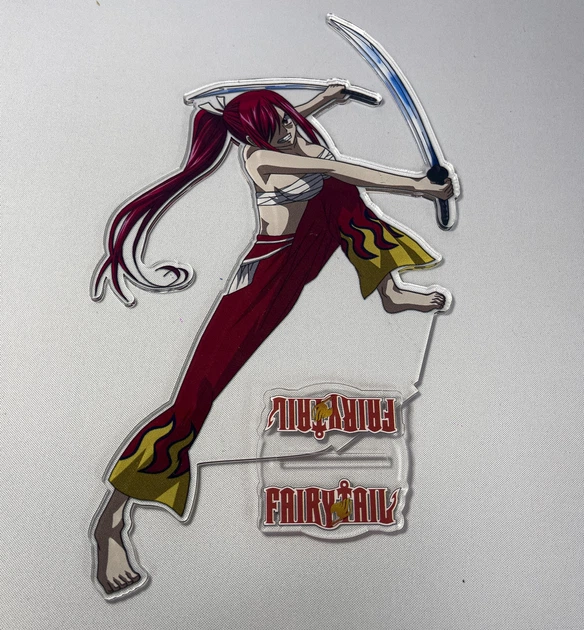 Акриловая коллекционная фигурка Аниме: Fairy Tail Сказка о хвосте феи Эрза Скарлет 1 17 cм - изображение 3