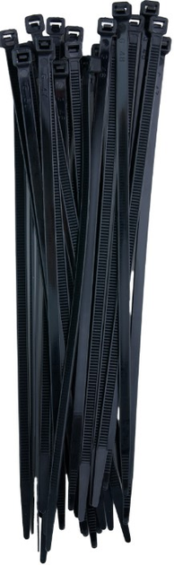 Кабельні стяжки DPM 4.8 x 200 мм 25 шт чорні (OP48200-25B) - зображення 2