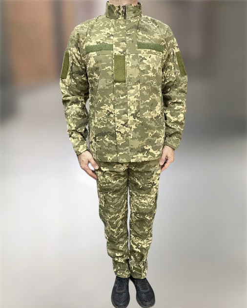 Військова форма Wolftrap (китель і штани), Піксель український, Олива, розмір XXL, тактична військова форма - зображення 1