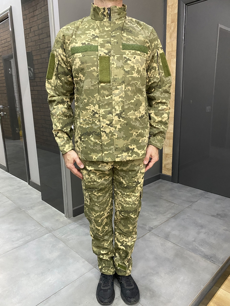 Военная форма Wolftrap (китель и брюки), Пиксель украинский, Олива, размер XXL, тактическая военная форма - изображение 3