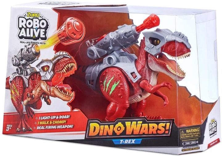 Інтерактивний динозавр Robo Alive Dino Wars T-Rex (5713396201955) - зображення 1