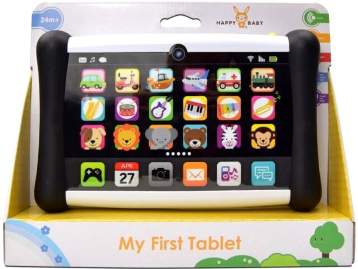 Zabawka interaktywna Happy Baby Mój pierwszy tablet (5713428017639) - obraz 1