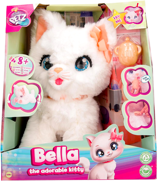 Інтерактивна іграшка кішка Club Petz Белла (8421134907737) - зображення 2