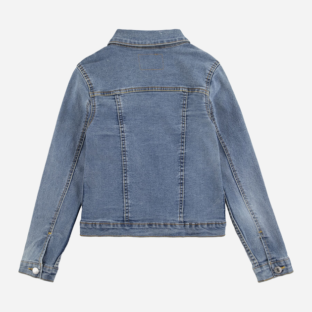 Підліткова джинсова куртка для дівчинки Levi's 4E4388-M0K 134-140 см (10A) Синя (3665115340808) - зображення 2