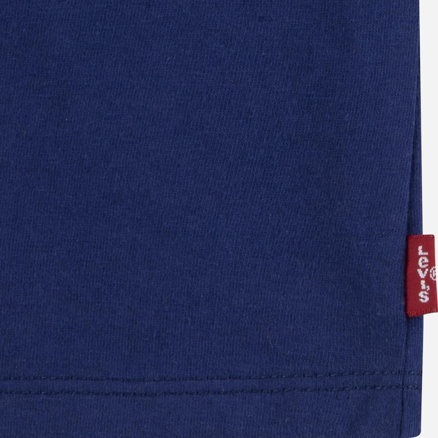 Koszulka z długim rękawem dziewczęca Levis 3EA643-B9G-LZ 128 cm Granatowy (3666643041540) - obraz 4
