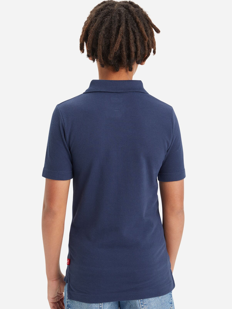 Młodzieżowa koszulka polo Levis 9EA893-U2E 164 cm Granatowa (3666643006051) - obraz 2