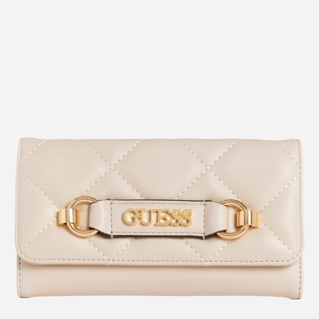 Акція на Гаманець жіночий Guess 26603799 One size Бежевий від Rozetka