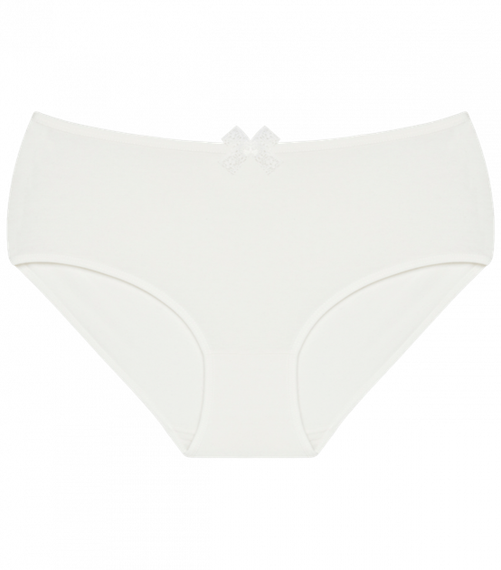 Женские однотонные трусы большого размера - Donella - 2571PD8 - 4XL - Белый - Фото 1 Женские однотонные трусы большого размера - Donella - 2571PD8 - 4XL - Белый - изображение 1