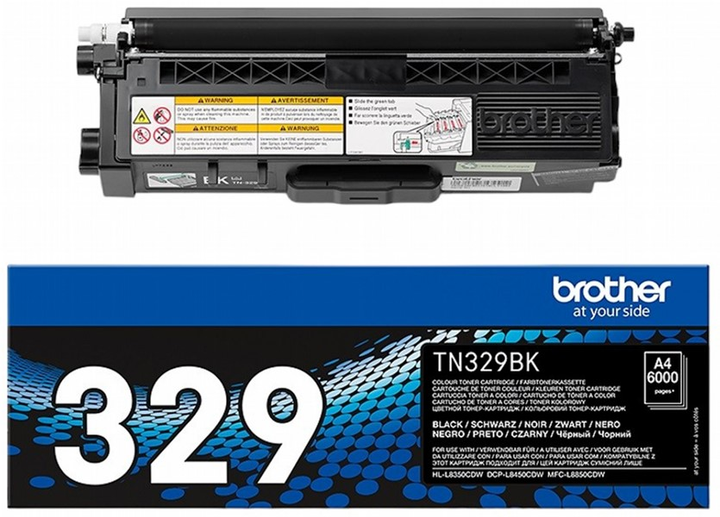 Тонер-картридж Brother TN-329BK Extra High Capacity Black (TN329BK) - зображення 1