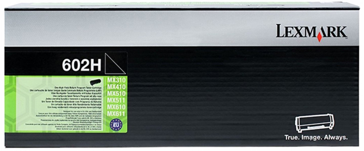 Toner Lexmark 602H High Capacity Black (60F2H00) - obraz 1
