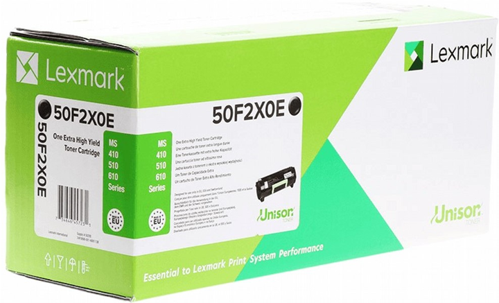 Toner Lexmark 502XE Extra High Capacity Black (50F2X0E) - obraz 1