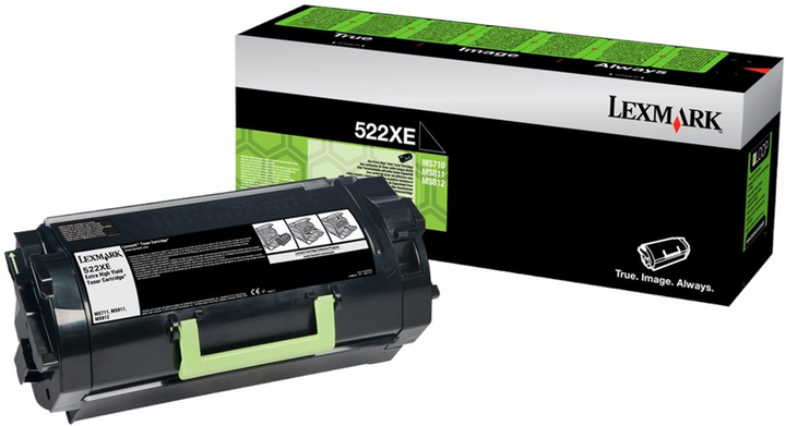 Тонер-картридж Lexmark 522XE Extra High Capacity Black (52D2X0E) - зображення 1