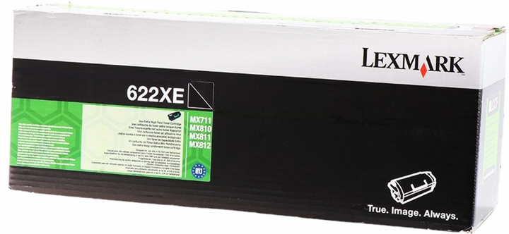 Toner Lexmark 622XE Black (62D2X0E) - obraz 1
