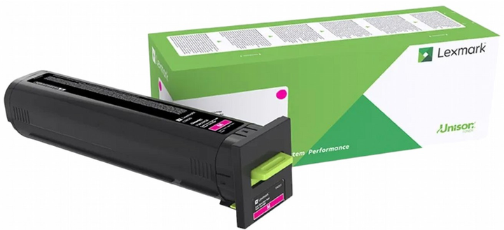 Тонер-картридж Lexmark CS/CX827 Magenta (73B20M0) - зображення 1