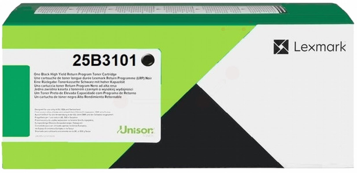 Toner Lexmark XM7355 Black (25B3101) - obraz 1