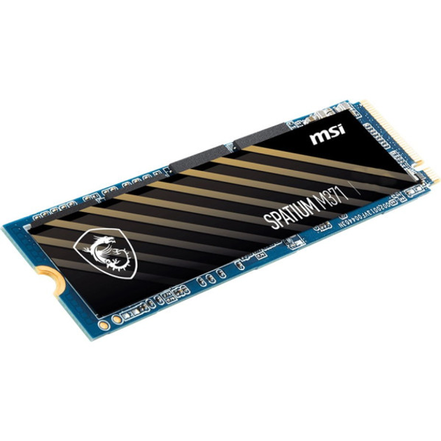 Накопичувач SSD 500GB MSI Spatium M371 M.2 2280 PCIe 3.0 x4 NVMe 3D NAND TLC (S78-440K160-P83) - изображение 4