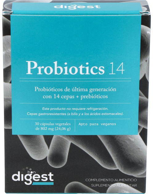 Дієтична добавка Herbora Probiotics 14 30 капсул (8426494160020) - зображення 1