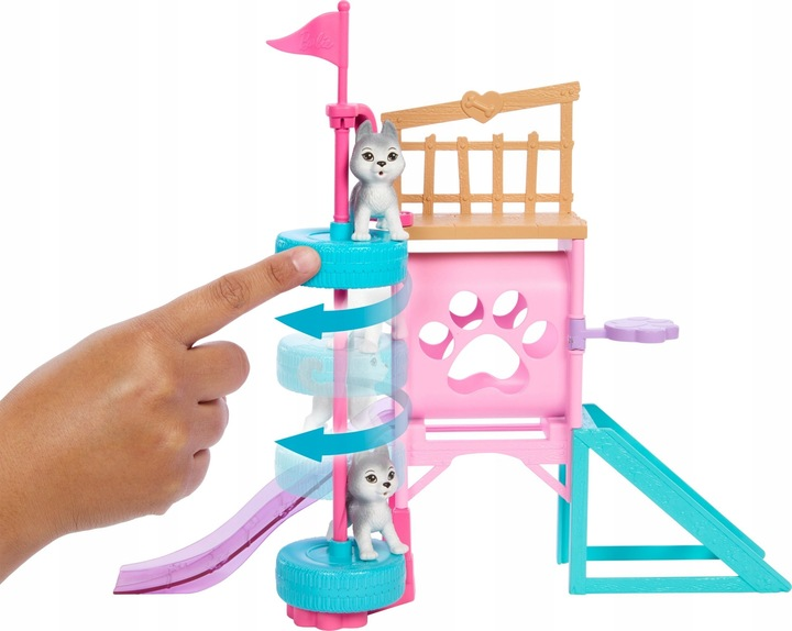 Лялька з аксесуарами Barbie Stacie Ігровий майданчик для собаки (0194735180363) - зображення 3
