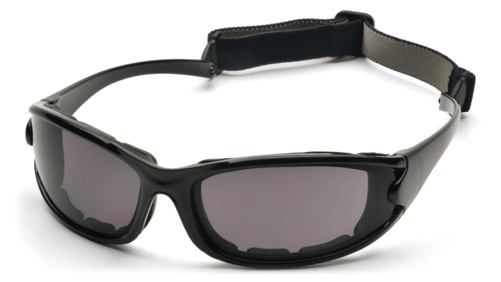 Защитные очки с поляризацией Pyramex Pmxcel Polarized (gray) Anti-Fog, серые - изображение 1