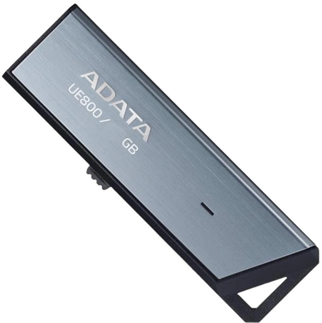 Флеш пам'ять USB ADATA UE800 128GB USB Type-C Silver (AELI-UE800-128G-CSG) - зображення 1
