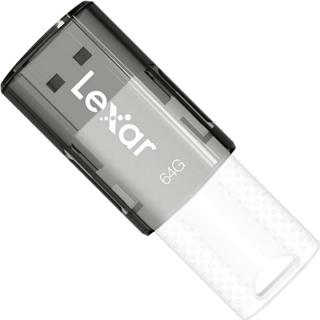 Флеш пам'ять USB Lexar JumpDrive S60 128GB USB 2.0 Gray (LJDS060128G-BNBNG) - зображення 1