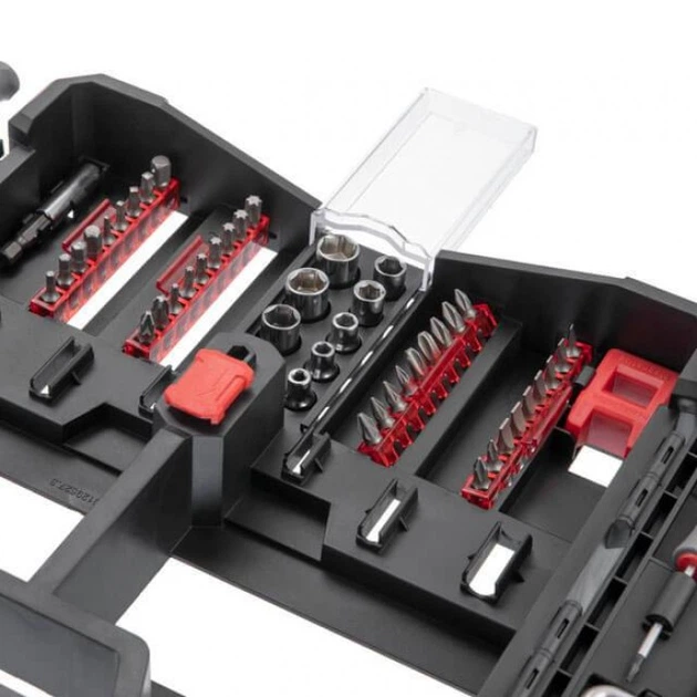 Набор отверток с комплектом насадок и головок 63 ед. INTERTOOL VT-3363 - изображение 7