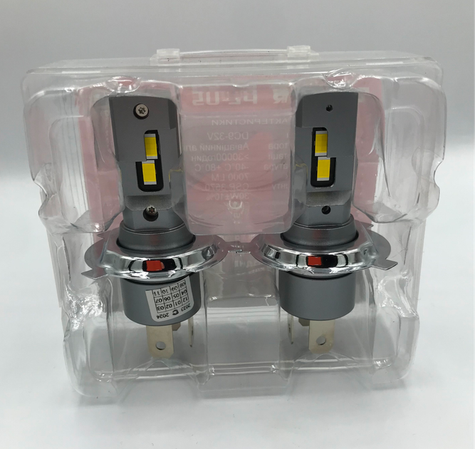 Лампа светодиодная для фар DECKER LED PL-05 H4 5000K 7000 LM 30W 2шт комплект - изображение 4