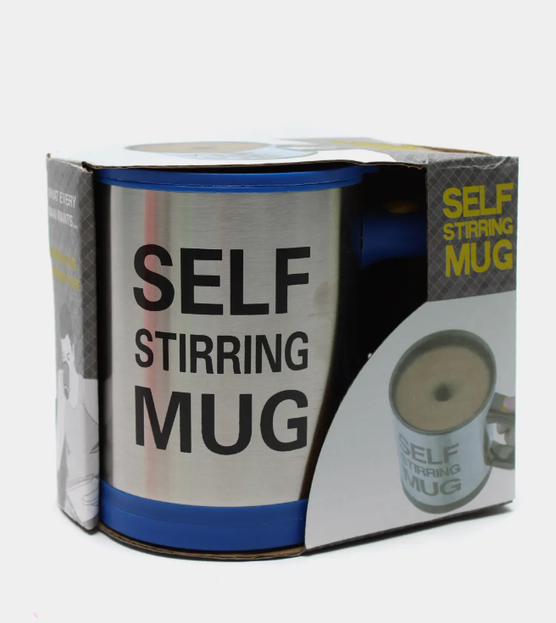 Кружка мешалка SELF Stiring mug (Тип 1) Синяя - Фото 5 Кружка мешалка SELF Stiring mug (Тип 1) Синяя - изображение 5