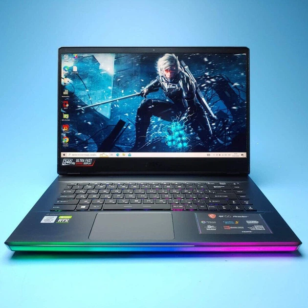 Ігровий ноутбук MSI GE66 Raider 10SGS / 15.6" (1920x1080) IPS / Intel Core i7-10750H (6 (12) ядер по 2.6 - 5.0 GHz) / 32 GB DDR4 / 1000 GB SSD / nVidia GeForce RTX 2080 Super, 8 GB GDDR6, 256-bit / WebCam / Win 10 Home б/в - Фото 2 Ігровий ноутбук MSI GE66 Raider 10SGS / 15.6" (1920x1080) IPS / Intel Core i7-10750H (6 (12) ядер по 2.6 - 5.0 GHz) / 32 GB DDR4 / 1000 GB SSD / nVidia GeForce RTX 2080 Super, 8 GB GDDR6, 256-bit / WebCam / Win 10 Home б/в - зображення 2