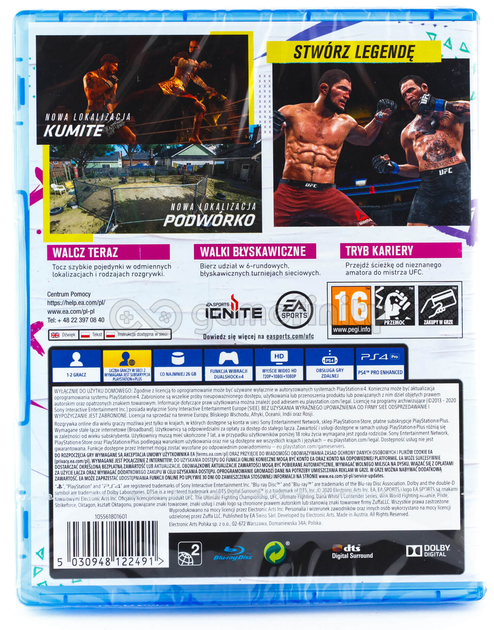 Gra PS4 UFC 4 PL (płyta Blu-ray)(5030948122491) - obraz 2