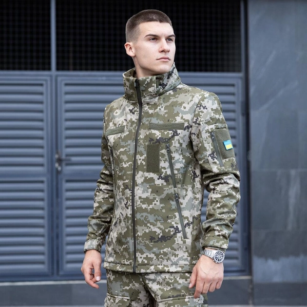 Куртка Pobedov Motive Военная Пиксель 3XL OWku2 5773XLpx - изображение 1