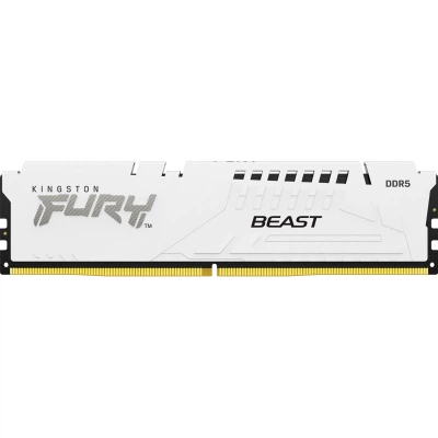 Модуль памяти для компьютера ddr5 16gb 6000 MHz Beast White expo Kingston Fury (ex.HyperX) (kf560c36bwe2-16) - Фото 2 Модуль памяти для компьютера ddr5 16gb 6000 MHz Beast White expo Kingston Fury (ex.HyperX) (kf560c36bwe2-16) - изображение 2