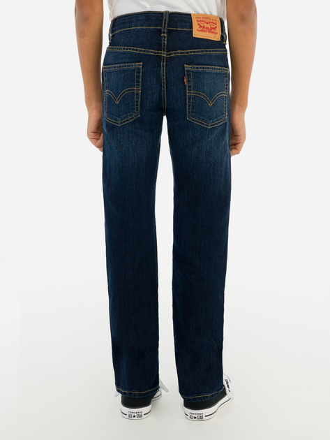 Jeansy chłopięce Levi's Lvb-511 Slim Fit Jeans 9E2006-D5R 158-164 cm Niebieskie (3665115038354) - obraz 2