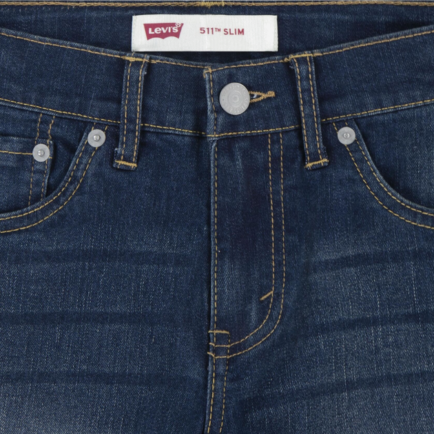 Jeansy młodzieżowe chłopięce Levi's Lvb-511 Slim Fit Jeans 9E2006-D5R 158-164 cm Niebieskie (3665115038354) - obraz 9