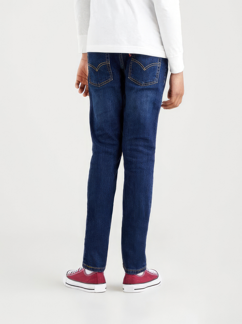 Jeansy chłopięce Levi's Lvb-510 Skinny Fit Jeans 9E2008-D5W 170-176 cm Niebieskie (3665115039061) - obraz 2