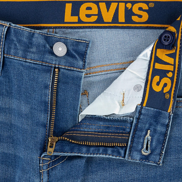 Підліткові джинси для хлопчика Levi's Lvb-510 Skinny Fit Everyday Performance Jeans 9EC758-M8R 170-176 см Сині (3665115329742) - зображення 7