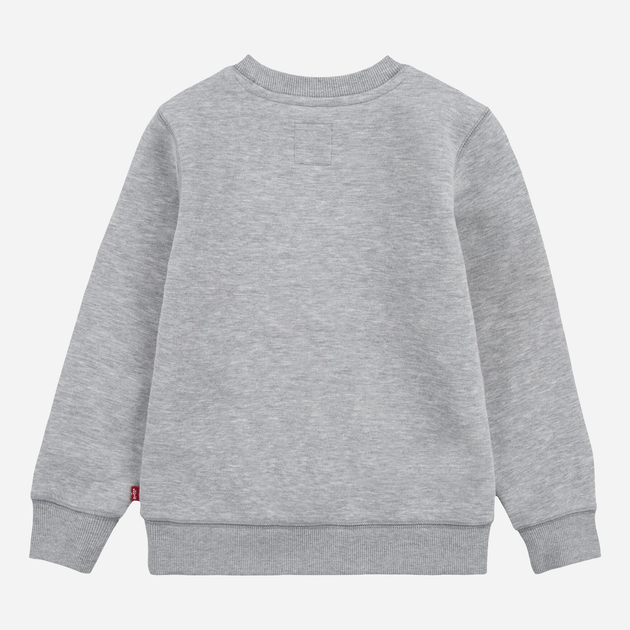 Bluza bez kaptura chłopięca Levi's Lvb-Batwing Crewneck Sweatshirt 9E9079-C87 158-164 cm Szara (3665115046151) - obraz 7
