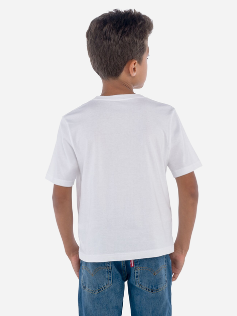 Підліткова футболка для хлопчика Levi's Lvb-Batwing Tee 9E8157-001 170-176 см Біла (3665115029963) - зображення 2