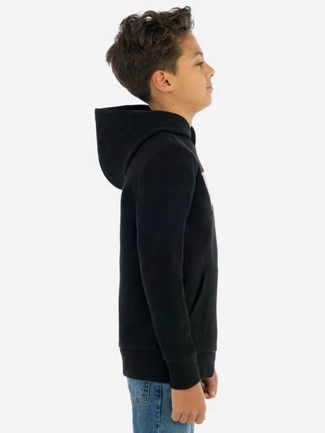 Bluza z kapturem chłopięca Levi's Lvb-Batwing Screenprint Hoodie 9E8778-023 158-164 cm Czarna (3665115194715) - obraz 5