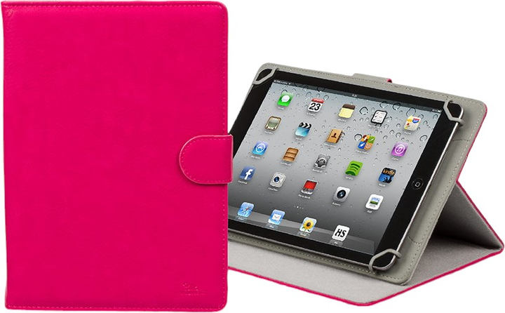 Etui na tablet Rivacase Orly 10.1" Pink (3017PINK) - obraz 1