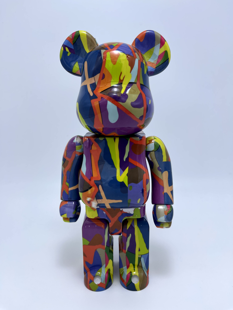 Статуэтка Bearbrick 400% 28 см Kaws Tension Версия Кавс – купить
