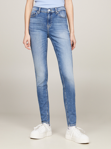 Jeansy Skinny damskie Tommy Jeans DW0DW17568-1A5 29/30 Niebieski (8720646649631) - obraz 1