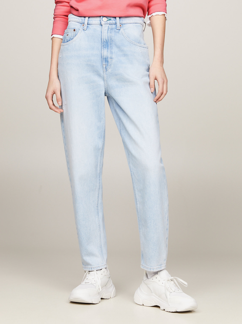 Джинси Regular Fit жіночі Tommy Jeans DW0DW17617-1AB 31/30 Блакитні (8720646650828) - зображення 1