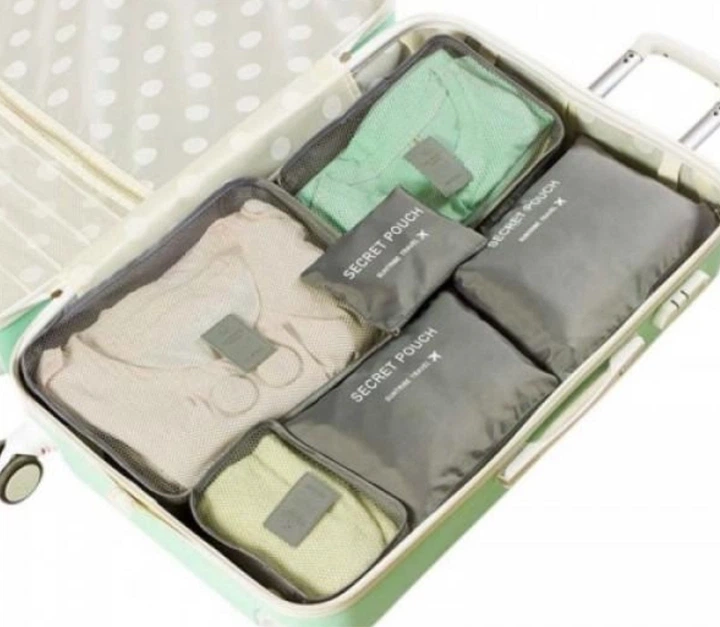 Набір дорожніх органайзерів Secret Pouch 6 в 1 - изображение 2