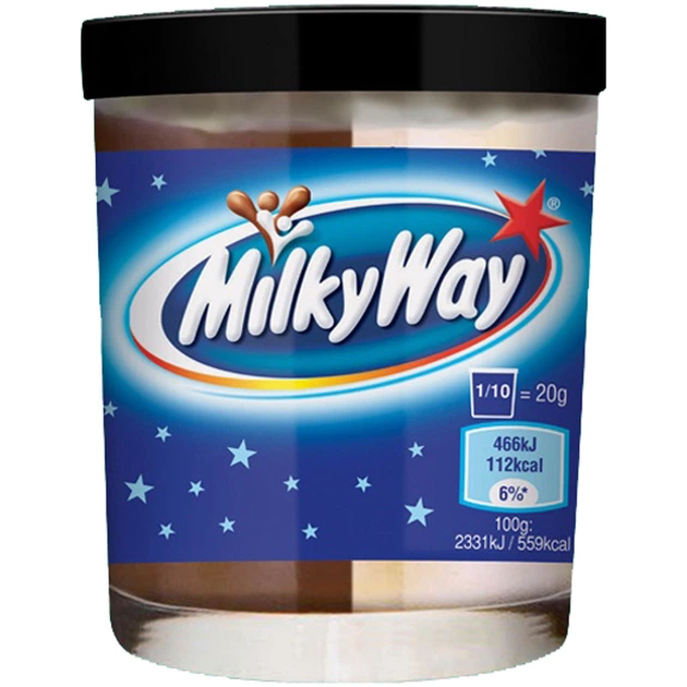 Шоколадная паста Milky Way двухцветная 200 г - Фото 2 Шоколадная паста Milky Way двухцветная 200 г - изображение 2