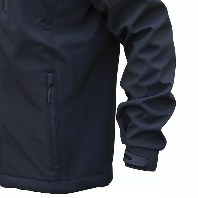 Куртка Viverra Softshell Infinity Hoody Black XL (РБ-2239054) - Фото 4 Куртка Viverra Softshell Infinity Hoody Black XL (РБ-2239054) - зображення 4