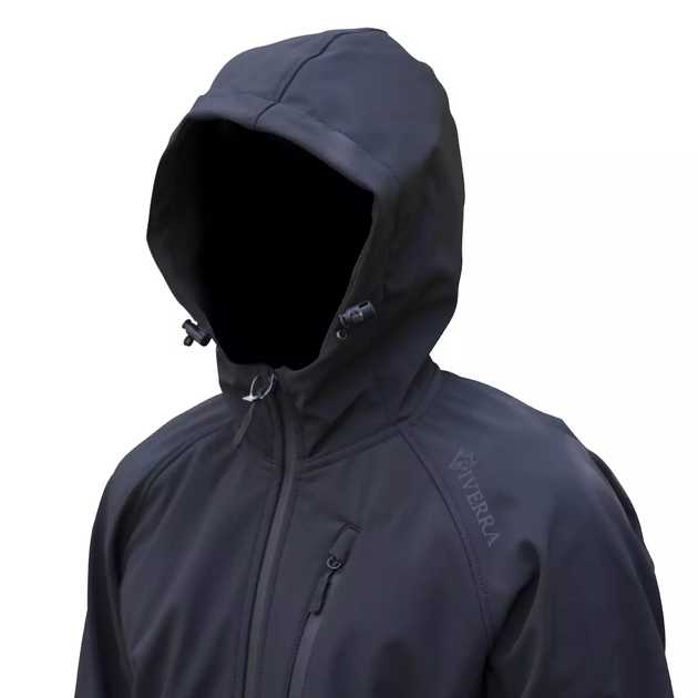 Куртка Viverra Softshell Infinity Hoody Black XL (РБ-2239054) - Фото 5 Куртка Viverra Softshell Infinity Hoody Black XL (РБ-2239054) - зображення 5