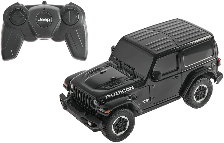 Samochód Rastar JEEP Wrangler JL 1:24 Czarny (6930751315235) - obraz 2
