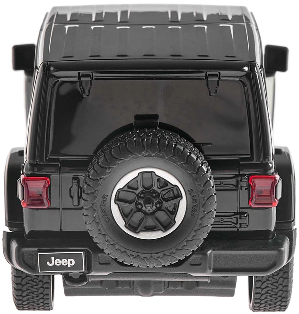 Samochód Rastar JEEP Wrangler JL 1:24 Czarny (6930751315235) - obraz 7
